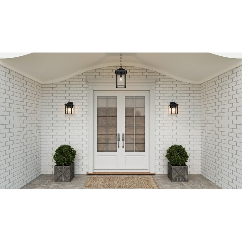 Bailey Street Home - 71-BEL-4961801 - Garway Road - 1 Light Outdoor Hanging  Lantern In Traditional Style-17.75 Inches Tall and 10 Inches Wide