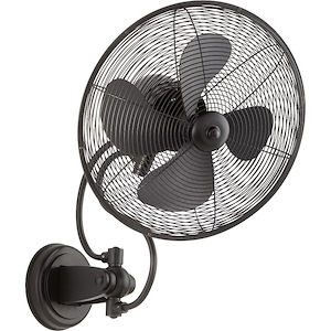 Finch Highway - Patio Wall Fan in Transitional style - 18 inches wide by 22.25 inches high