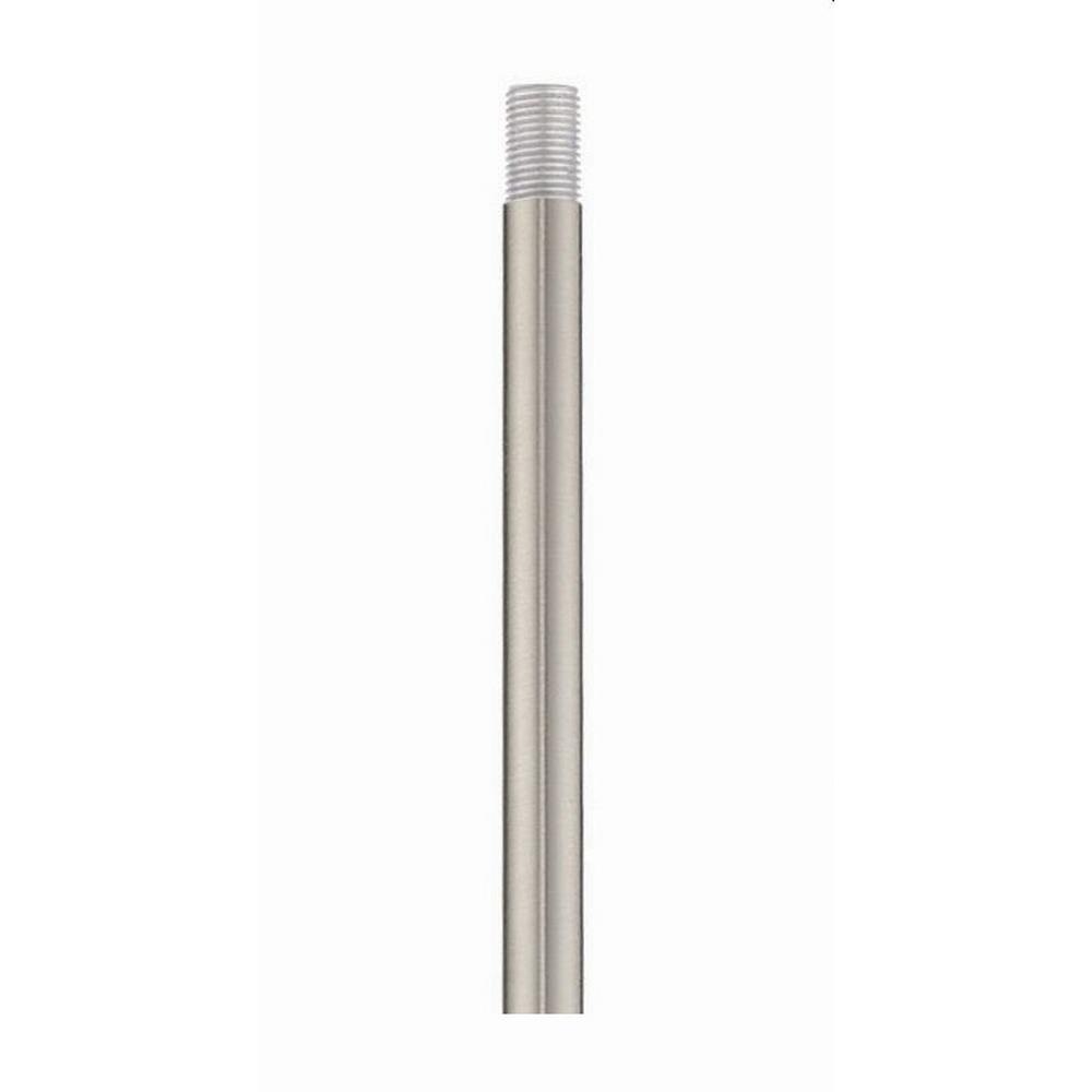 Pancake 18 in. Brushed Nickel Extension Downrod Pancake 18 in. Brushed Nickel Extension Downrod