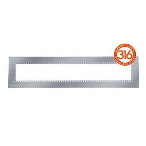 316 Marine Grade Stainless Steel Flush Mount Kit for 39 Inch Patio Heaters