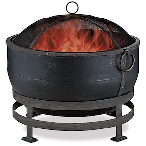 Endless Summer - 28.3 Inch Outdoor Wood Burning Fireplace