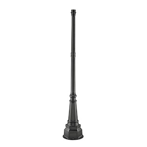 Leopold Ridgeway - Outdoor Post in Industrial Style - 14.17 Inches Wide by 84.25 Inches High