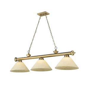 3 Light Billiard In Traditional And Classical Style-18.75 Inches Tall And 14 Inches Wide Z Lite 2306 3bp Amo14