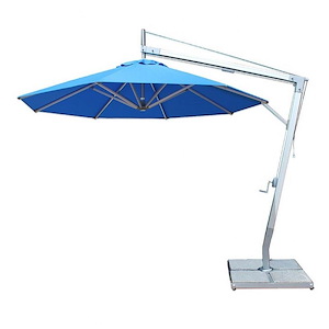 Santa Ana Side Wind- 10 Foot  Aluminum Cantilever Umbrella