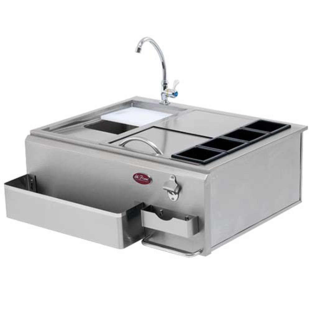 Cal Flame - Outdoor Stainless Steel Ice Maker - BBQ10700