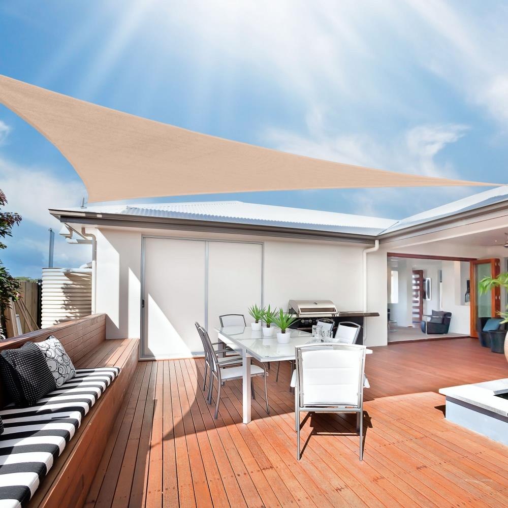 Coolaroo - 473-TRI15 - Coolaroo - Coolhaven Shade Sail Rt Tri 15X12X9