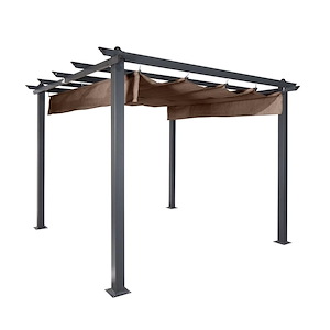 Aurora Pergola 8 Foot 9 Inch by 9 Foot 1 Inch