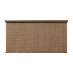 80% UV Block Simple Lift Spring Operated Outdoor Roller Shade 6 X 6 Foot