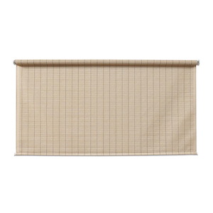 80% UV Block Simple Lift Spring Operated Outdoor Roller Shade 6 X 6 Foot