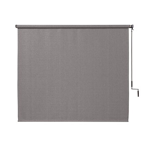 85% UV Block Wand Operated Outdoor Roller Shade 6 x 6 Foot