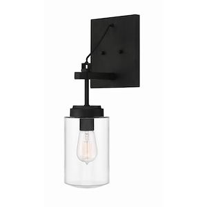 Crosspoint 18.75 Inch Outdoor Wall Lantern Modern Steel Approved for Wet Locations