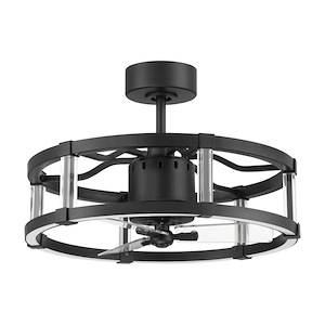 Alexis - 24W 1 LED Fandelier In Contemporary Style-15.12 Inches Tall and 24 Inches Wide