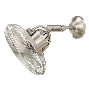 Bellows IV - 14 Inch Cage Wall Fan with Adjustable Arm