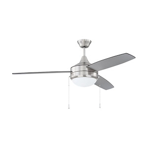 Phaze - 52 Inch 3 Blade Ceiling Fan with Light Kit - 1215949
