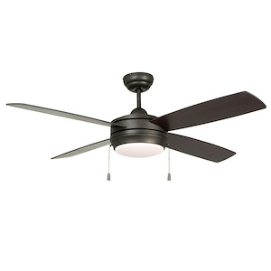 Laval - Ceiling Fan with Light Kit in Contemporary Style - 52 inches wide by 15.34 inches high - 1216008