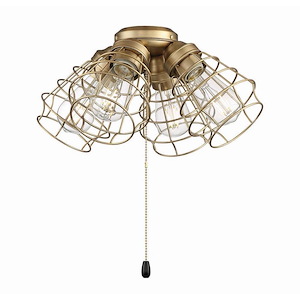 Universal - 28W 4 LED Cage Light Kit in Traditional Style - 15.87 inches wide by 7.04 inches high - 920824