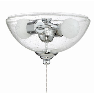 Universal - 18W 2 LED Bowl Fan Light Kit in Transitional Style - 10.75 inches wide by 7.75 inches high - 918512