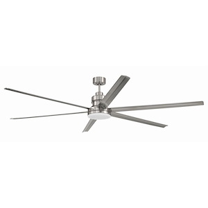 Mondo - 6 Blade Ceiling Fan with Light Kit In Contemporary Style-16.47 Inches Tall and 80 Inches Wide - 1324903