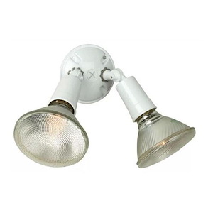 2 Light Double PAR Flood Light In Transitional Style-4.38 Inches Tall and 4.38 Inches Wide