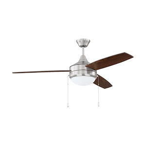 Phaze - 3 Blade Ceiling Fan with Light Kit in Modern-Contemporary Style - 52 inches wide by 16.73 inches high - 1215891