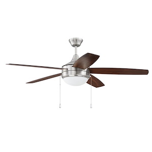 Phaze - 5 Blade Ceiling Fan with Light Kit in Modern-Contemporary Style - 52 inches wide by 16.73 inches high - 1215876