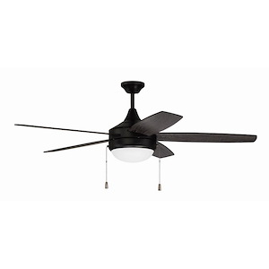 Phaze - 5 Blade Ceiling Fan with Light Kit-16.73 Inches Tall and 52 Inches Wide - 1338242