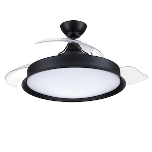 Union - 3 Blade Ceiling Fan with Light Kit-15.98 Inches Tall and 42 Inches Wide - 1338260