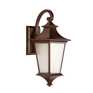 Argent II - LED Outdoor Small Wall Mount in Transitional Style - 6 inches wide by 15.75 inches high - 435153