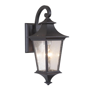 Argent II - One Light Small Outdoor Wall Mount in Transitional Style - 6 inches wide by 15.75 inches high - 1216224