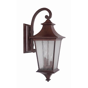 Argent II - Three Light Outdoor Wall Lantern in Transitional Style - 10 inches wide by 25.81 inches high - 1216227