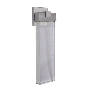 Aria - 12W 1 LED Large Outdoor Wall Lantern-23 Inches Wide - 900554