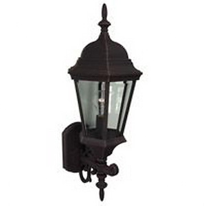 One Light Outdoor Medium Wall Bracket in Traditional Style - 6 inches wide by 24.8 inches high - 179361