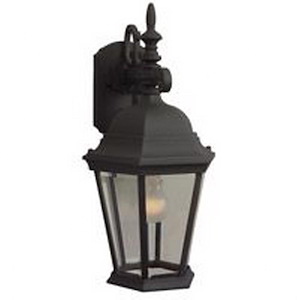 One Light Outdoor Medium Wall Bracket in Traditional Style - 5.88 inches wide by 18.25 inches high - 179358