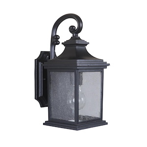 Gentry - One Light Outdoor Small Wall Mount in Traditional Style - 6.13 inches wide by 13.61 inches high - 1215997