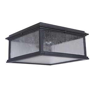 Gentry - One Light Outdoor Small Flush Mount in Traditional Style - 13.13 inches wide by 6 inches high - 918339