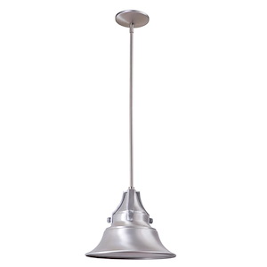 Union - 1 Light Medium Outdoor Pendant In Transitional Style-46.63 Inches Tall and 12 Inches Wide - 1216072