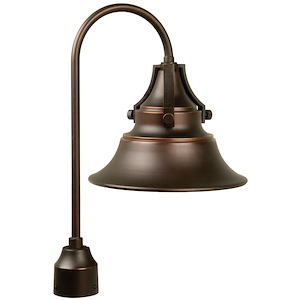 Union - One Light Outdoor Post Lantern in Transitional Style - 12 inches wide by 21.13 inches high - 1216142