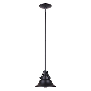 Union - 1 Light Outdoor Large Pendant-11 Inches Tall and 15 Inches Wide - 1338279