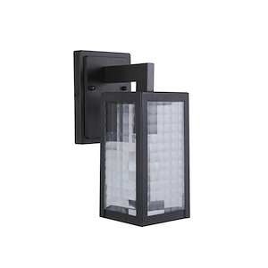 Deka - One Light Outdoor Small Wall Lantern - 1216089