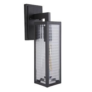 Deka - One Light Outdoor Medium Wall Lantern in Transitional Style - 4.5 inches wide by 16.87 inches high - 1216143