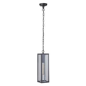 Deka - 1 Light Large Outdoor Pendant In Transitional/Modern and Contemporary Style-17.25 Inches Tall and 4.85 Inches Wide - 1216028