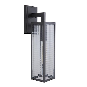 Deka - One Light Outdoor Large Wall Lantern in Transitional Style - 4.85 inches wide by 20.25 inches high - 1216090