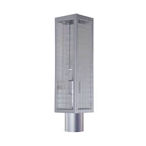 Deka - One Light Large Outdoor Post Lantern in Transitional Style - 4.85 inches wide by 18.94 inches high - 1216073