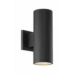 Outdoor Wall Lantern Modern Aluminum Approved for Wet Locations in Modern Style - 4.5 inches wide by 11.88 inches high