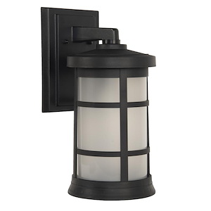 Outdoor Wall Lantern Transitional Polymer Approved for Wet Locations in Transitional Style - 7 inches wide by 15 inches high