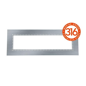 316 Marine Grade Stainless Steel Flush Mount Adapter for 39 Inch Patio Heaters