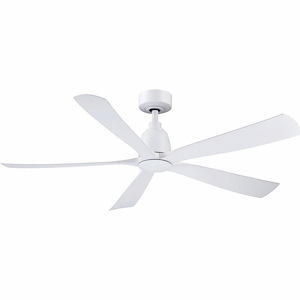 Kute - 5 Blade Ceiling Fan-11.81 Inches Tall and 52 Inches Wide