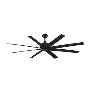 Levon Custom - 8 Blade Ceiling Fan with Light Kit-16.27 Inches Tall and 72 Inches Wide