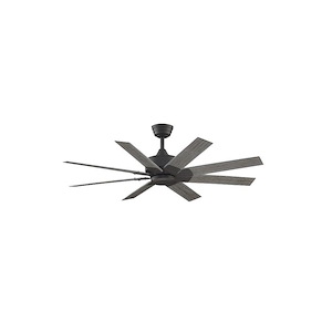 Levon Custom - 8 Blade Ceiling Fan with Light Kit-16.27 Inches Tall and 52 Inches Wide