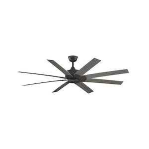 Levon Custom - 8 Blade Ceiling Fan with Light Kit-16.27 Inches Tall and 64 Inches Wide